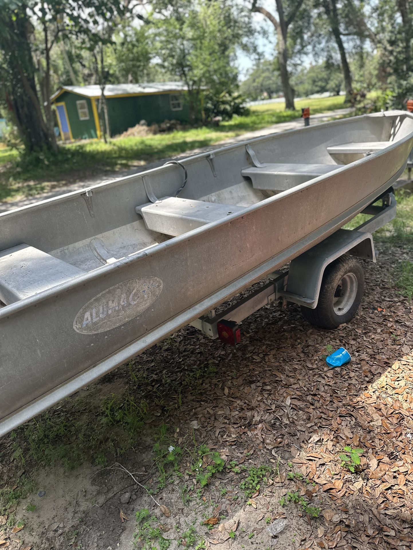 John Boat with Trailer 