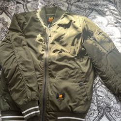 Undefeated - Green Bomber Jacket