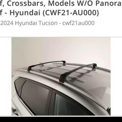 cross bars - genuine oem hyundai cross bars