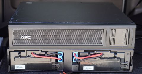 APC Smart-UPS X 1000VA (SMX1000) + Extended Battery (SMX48RMBP2U) +  AP9631 Network Card