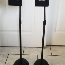 Bose Cube Surround sound Speakers  With stands 