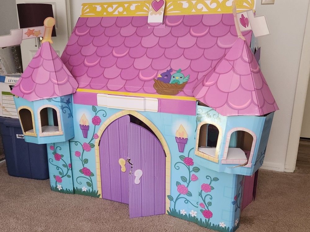 Cardboard Pet/Kid Castle