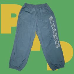 Supreme Spellout Embroidered Ripstop Track Pant (Large)