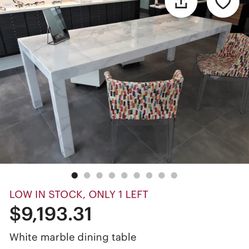 Beautiful Marble Dining Table 