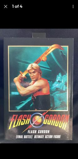 NECA Flash Gordon Final Battle 7” Ultimate Action Figure NEW