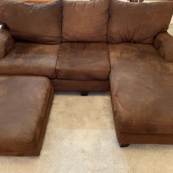 Brown Sectional Sofa