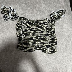 Camouflage Blouse