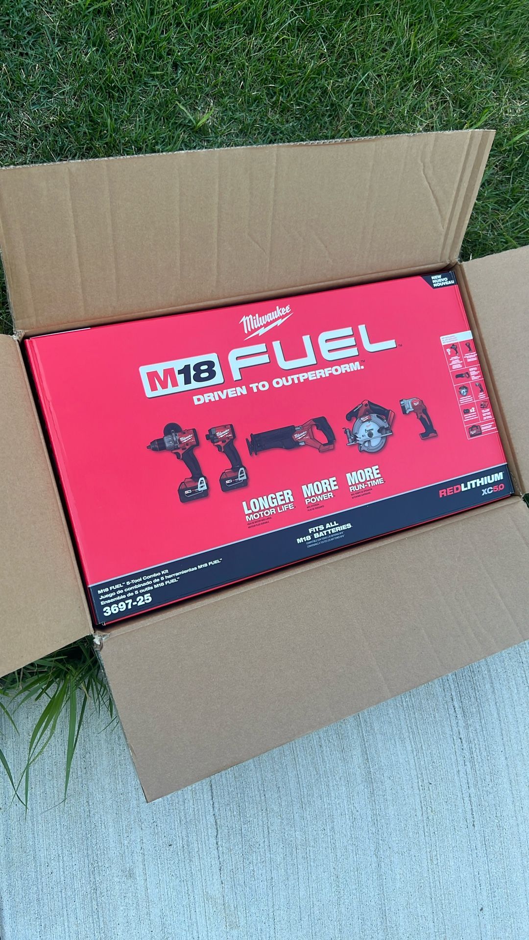 M18 5 Tool Combo Kit