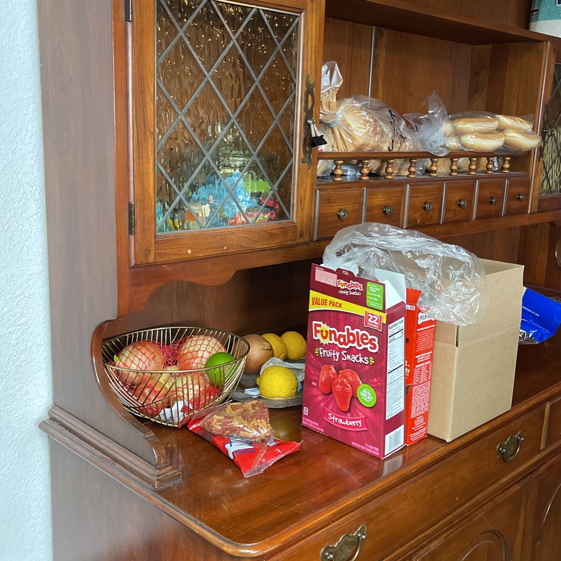 China Hutch Buffet Wood Furniture