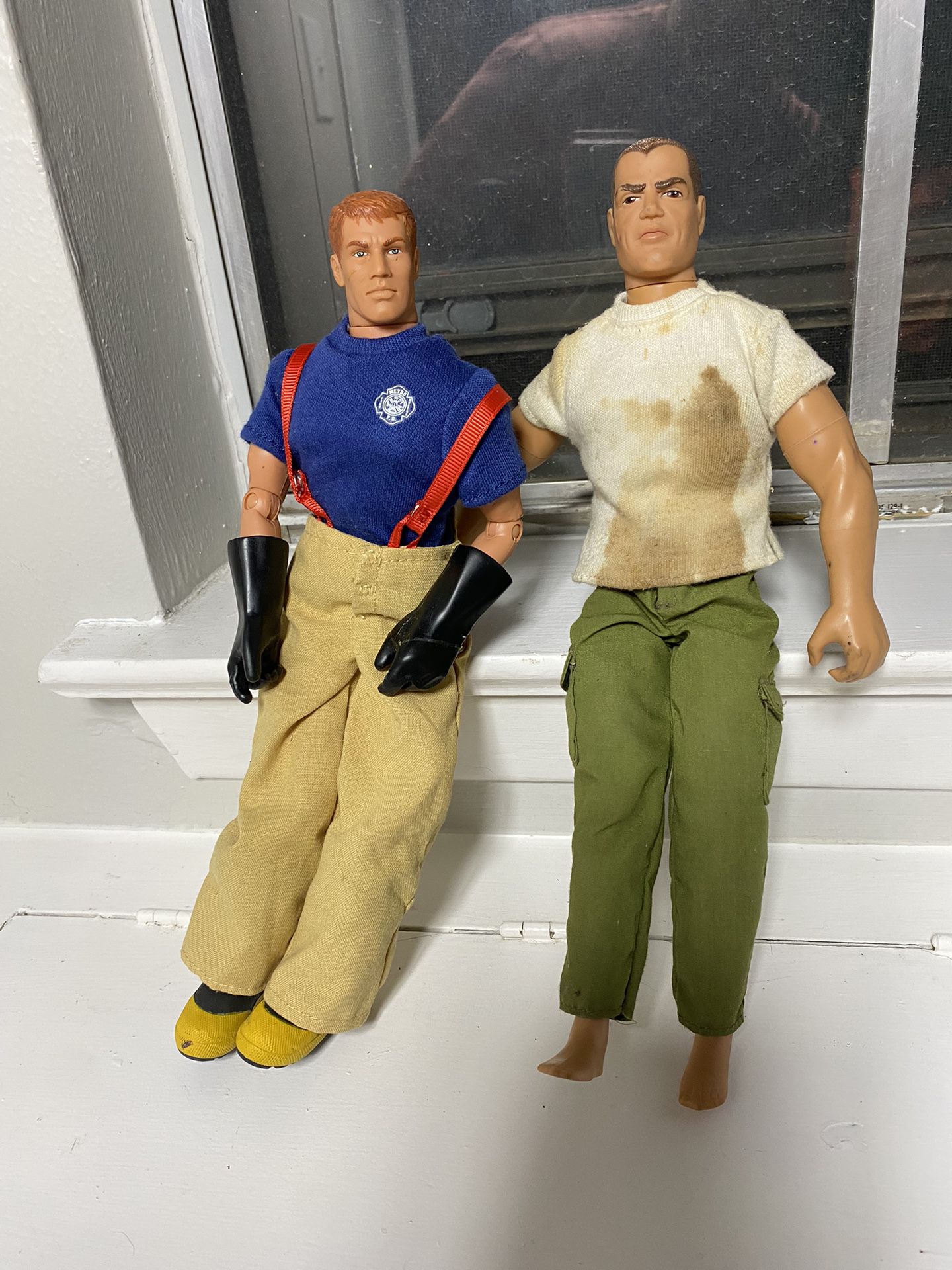 G I Joe Doll And Fire Rescue 