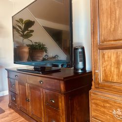 Mahogany Storage Console