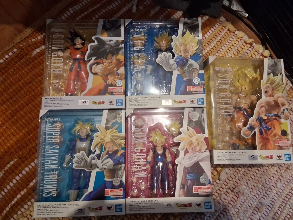 Dragon Ball Z Sh Figurarts Lot