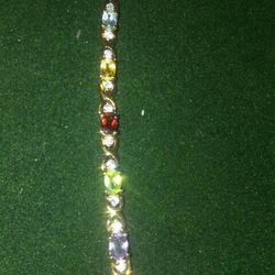 Sterling silver bracelets. Real Stone.