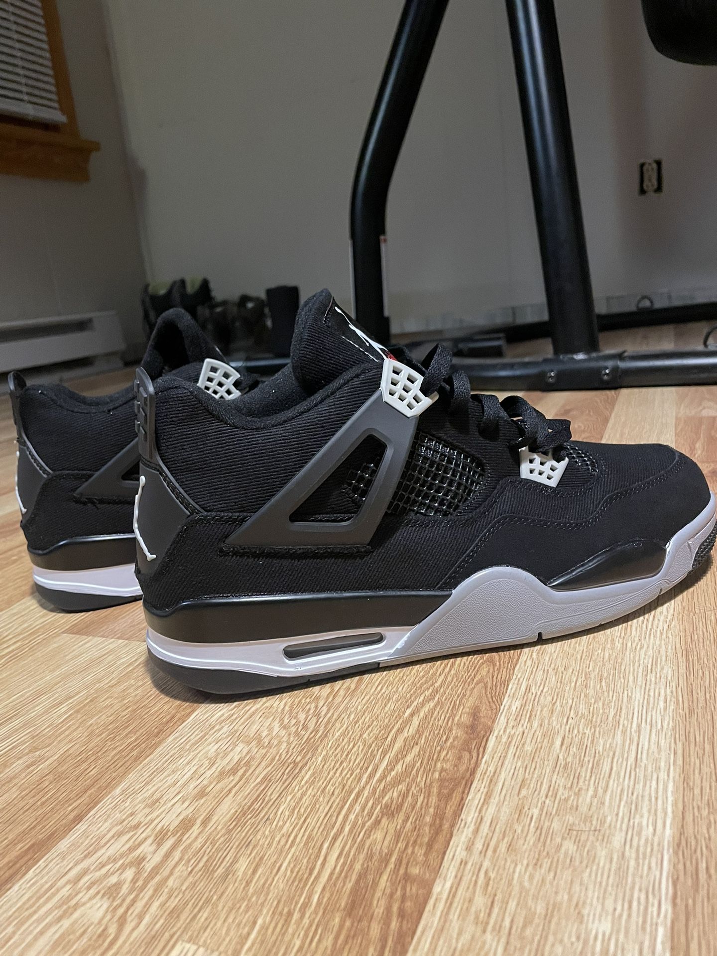 Jordan 4 Retro Black Canvas