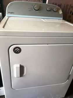 New whirlpool dryer