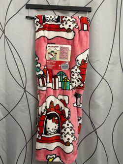 Hello Kitty Christmas Blanket