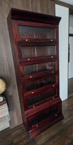 VINTAGE GLOBE WERNICKE STYLE BARRISTER 6 SECTIONS BOOKCASES