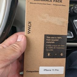 iPhone 15 Pro Glass Screen Protector 