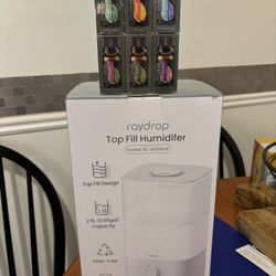 Ray drop Top Fill Humidifier