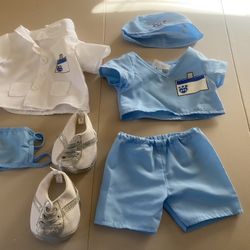Build A Bear Full Doctor Outfit With Sparkly Shoes