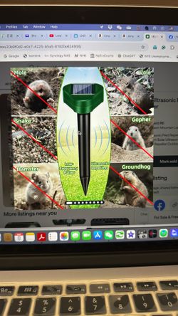 Solar Ultrasonic Pest Repeller