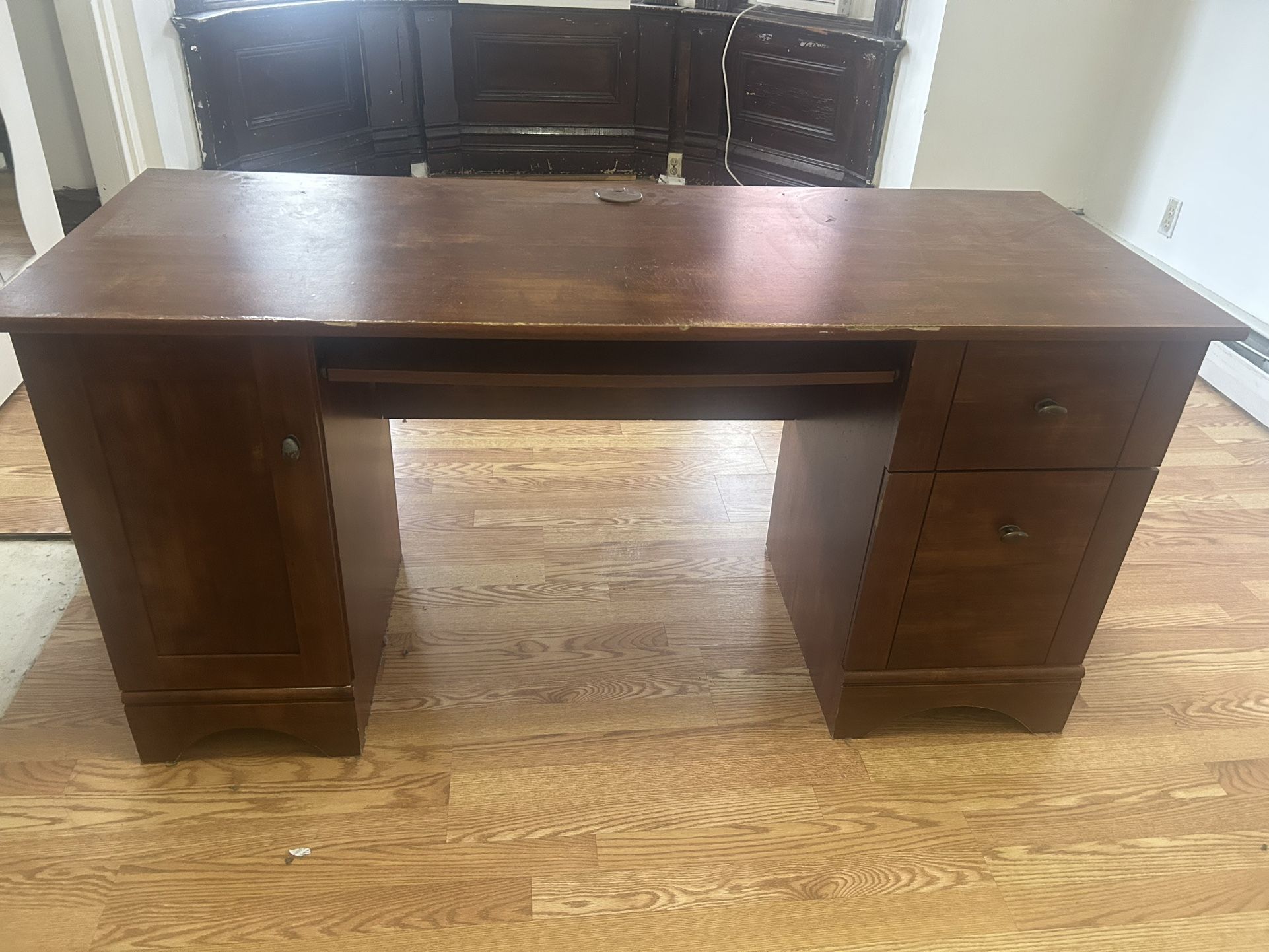 Walnut Large Desk
