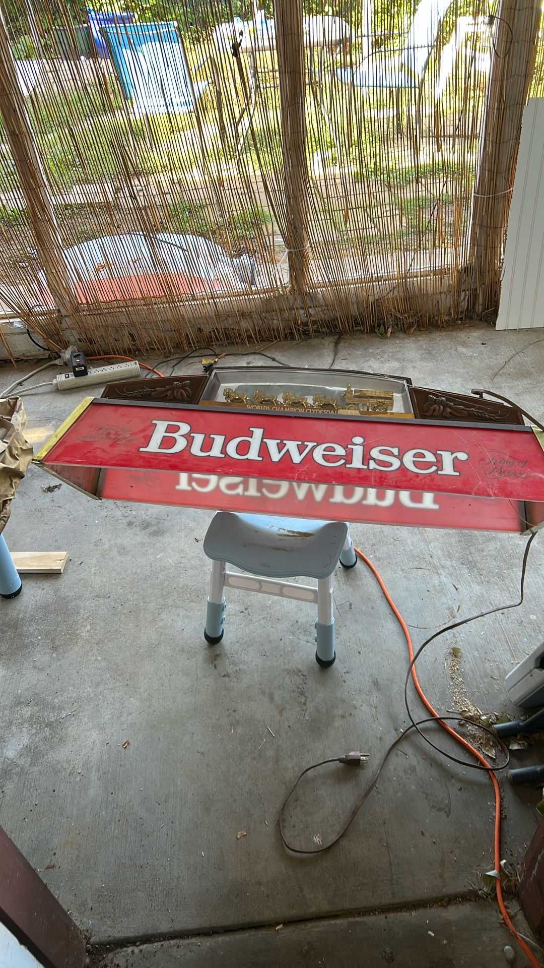 Budweiser Pool Table Light