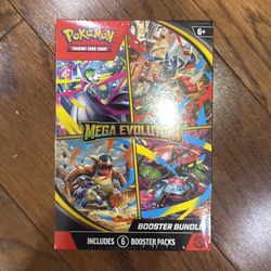 Mega Evolution Booster Bundle 6 Packs