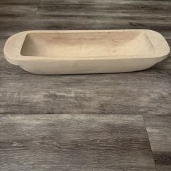 Long Wooden Bowl
