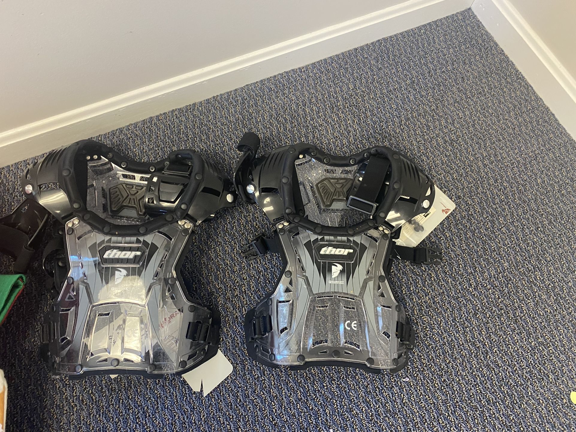 Helmet Lacrosse And Chest Pads For Atv
