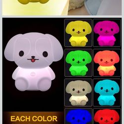 Children's Silicone Night Lights, Children's Silicone Night Lamp, Decompression Decorative Lamp, Break Resistant