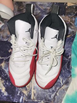 Cherry Jordan 12 Size 2y