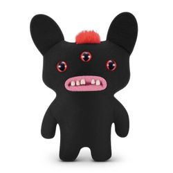 Fuggler Funny Ugly Monster Hairy Fuggs 9” Black Reeko Mohawk - NEW