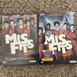 Misfits Season 1 & 2 - NEW
