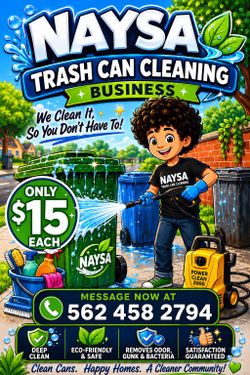 Trash can cleaning business