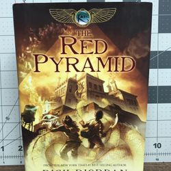 Red Pyramid Hardcover Book By Rick Riordan 