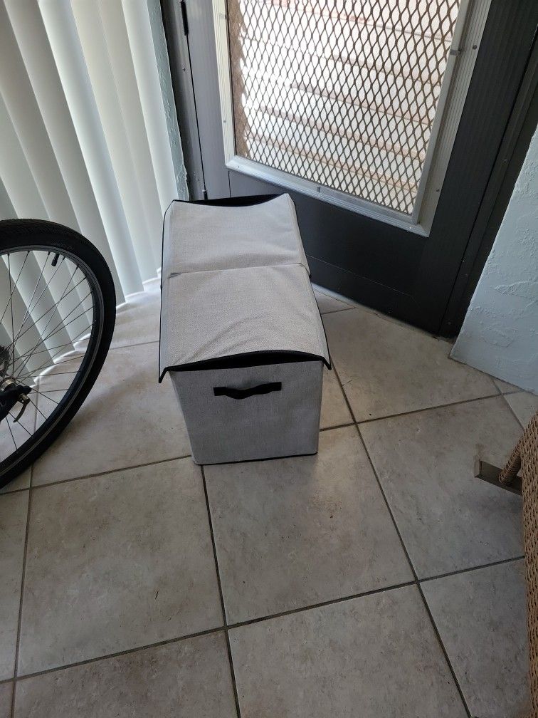Canvas Storage Velcro Top