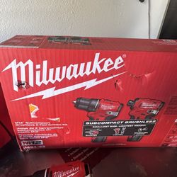 Milwaukee M12 Subcompact Brushless Combo Kit