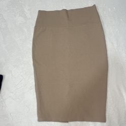 Tan Skirt