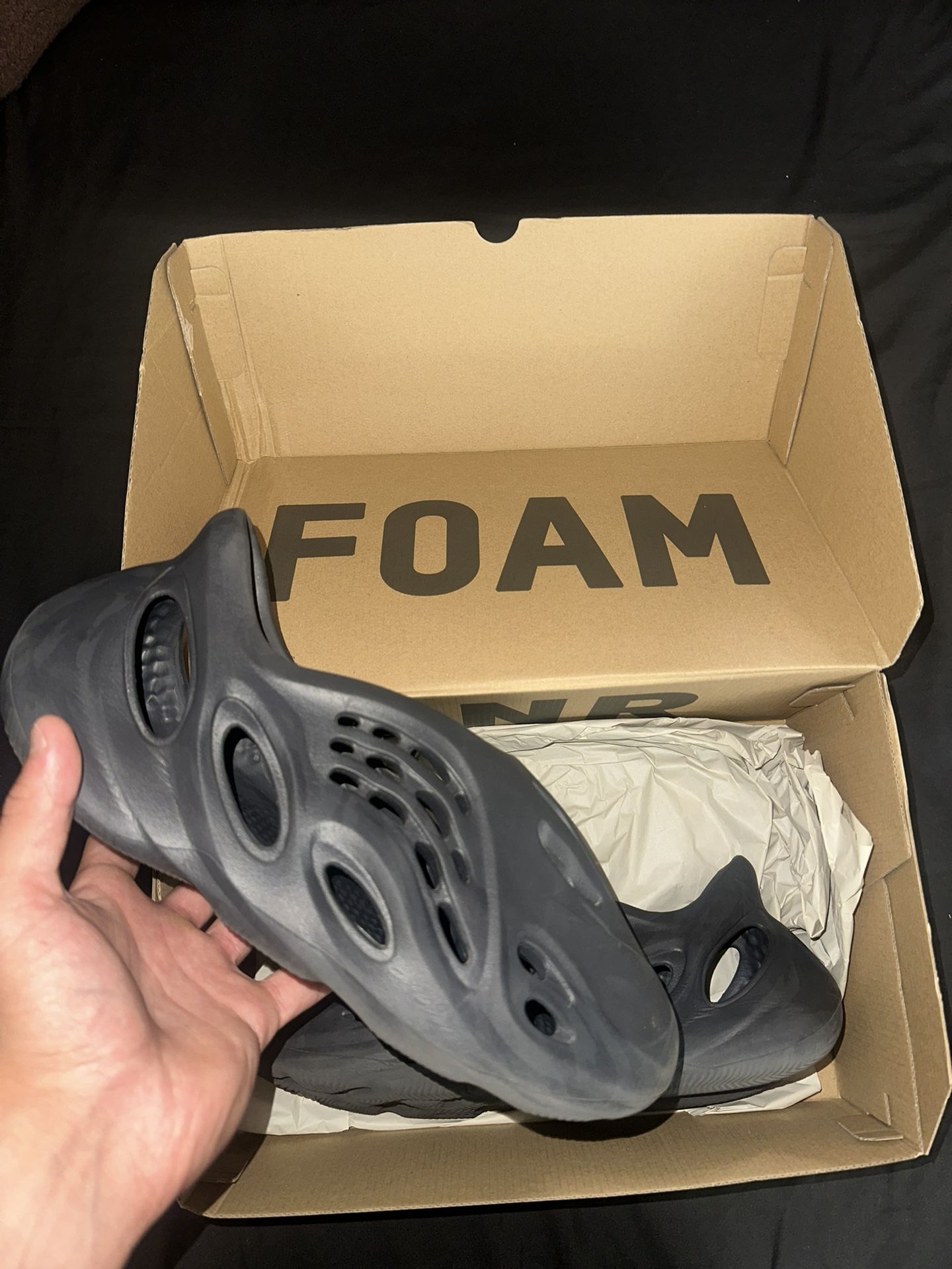 Onyx Yeezy Foam Runner