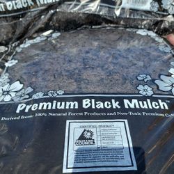 Premium Black Mulch - Bag