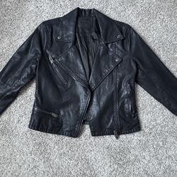BLANKNYC Faux Leather Moto Jacket