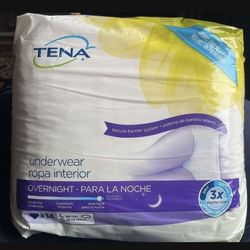 3 BRAND NEW PACKS OF TENA BLADDER CONTROL UNDERWEAR