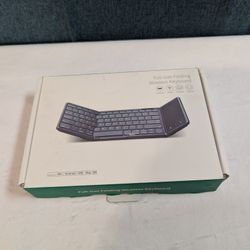 Samsers Full-Size Foldable Bluetooth Keyboard w/ Touchpad - New (Open Box)