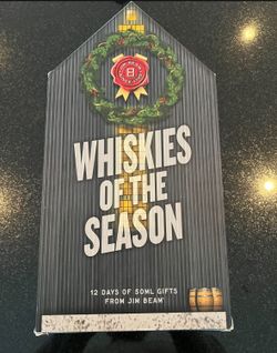 Jim Bean Holiday Whiskey Advent Calendar Gift Set