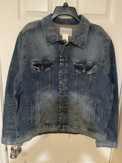 Aeropostal Men’s Jacket Size Large Denim