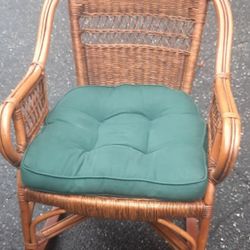 Rocking Chair With Cushion 