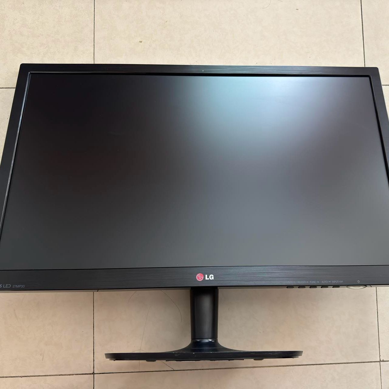 LG 27 IPS LED HD Monitor- Black(Used)