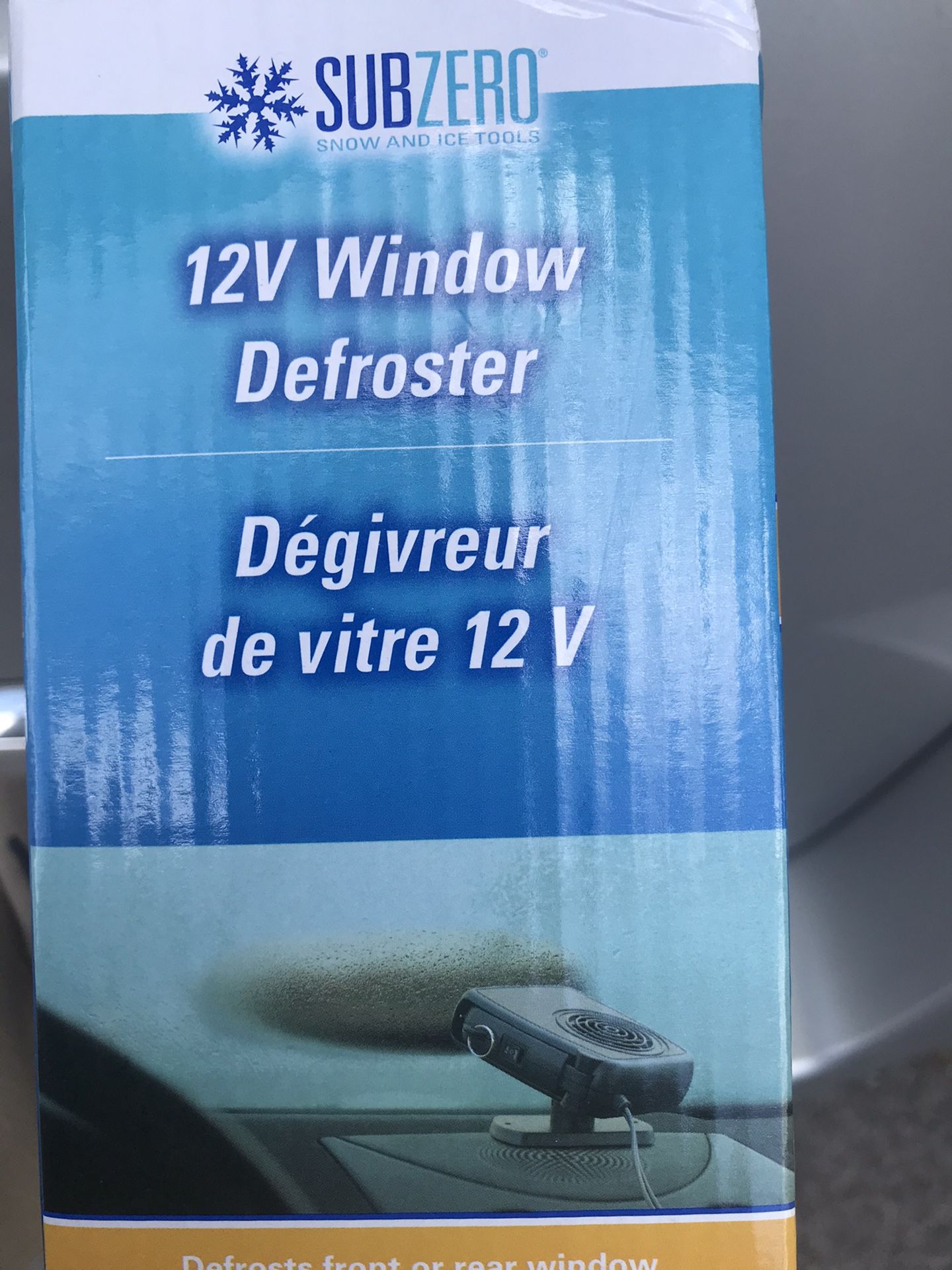 12v window defroster new