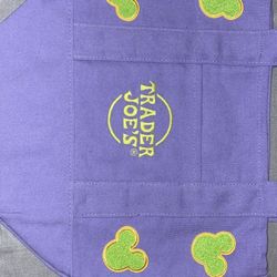 Trader Joe’s Tote With Disney Patches 